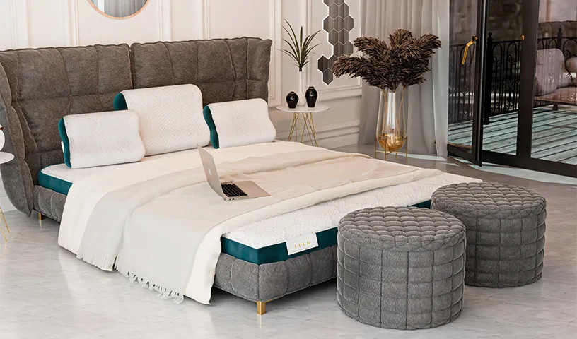 Materac nawierzchniowy topper 80x200 90x200 100x200 120x200 140x200 160x200 180x200 200x200