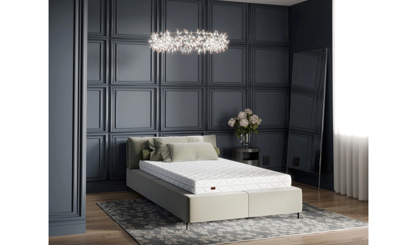 Materac piankowy średnio-twardy z matą kokosową, antybakteryjny 80x200 90x200 cm Materac piankowy średnio-twardy z matą kokosową, antybakteryjny 80x200 90x200 cm