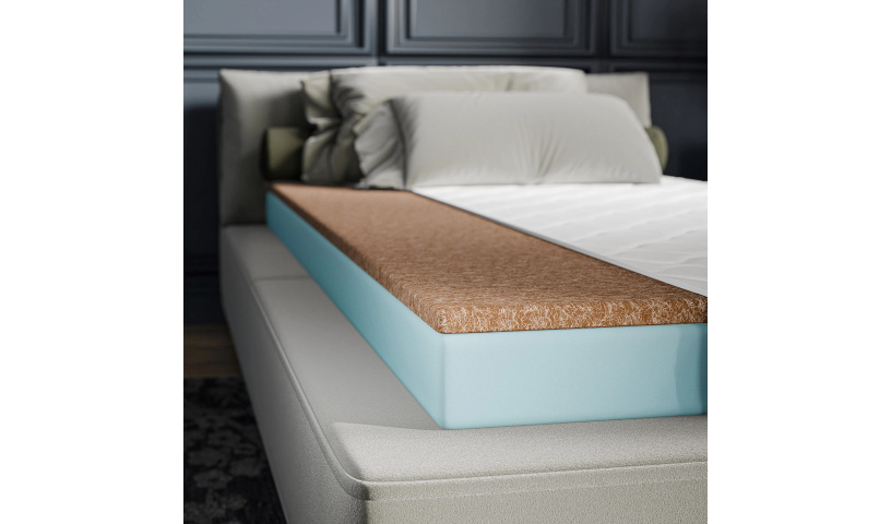 KOKOS MAX 80 x 200 x10 cm Materac piankowy + kokos - Antybakteryjny KOKOS MAX 80 x 200 x10 cm Materac piankowy + kokos - Antybakteryjny