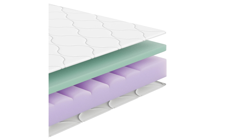 Materac piankowy 15 cm ADDISON strefowy wygodny z pokrowcem 80x200 90x200 120x200 140x200 160x200 180x200