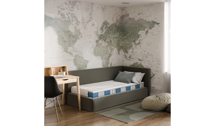 Materac sprężynowy jednostronny, idealny dla dzieci i młodzieży.  80x200 90x200 cm