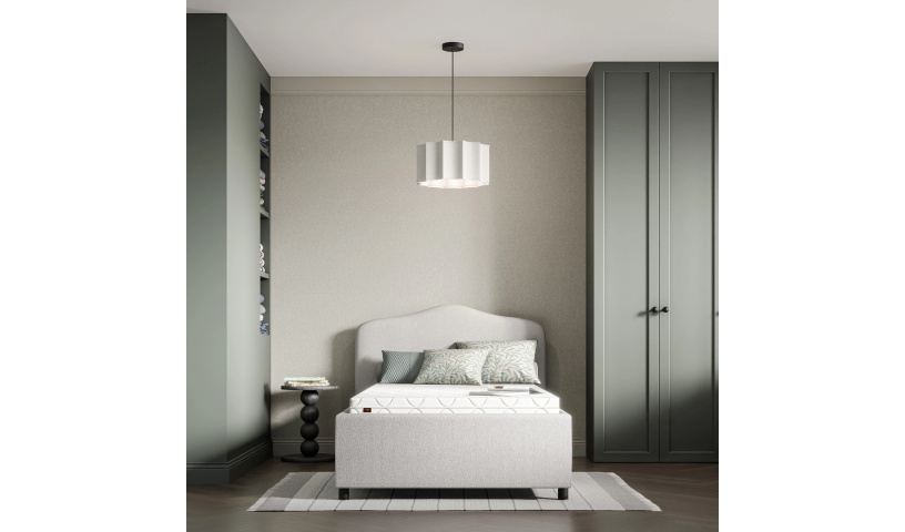 Materac piankowy średnio-twardy z matą kokosową, antybakteryjny 80x200 90x200 cm Materac piankowy średnio-twardy z matą kokosową, antybakteryjny 80x200 90x200 cm