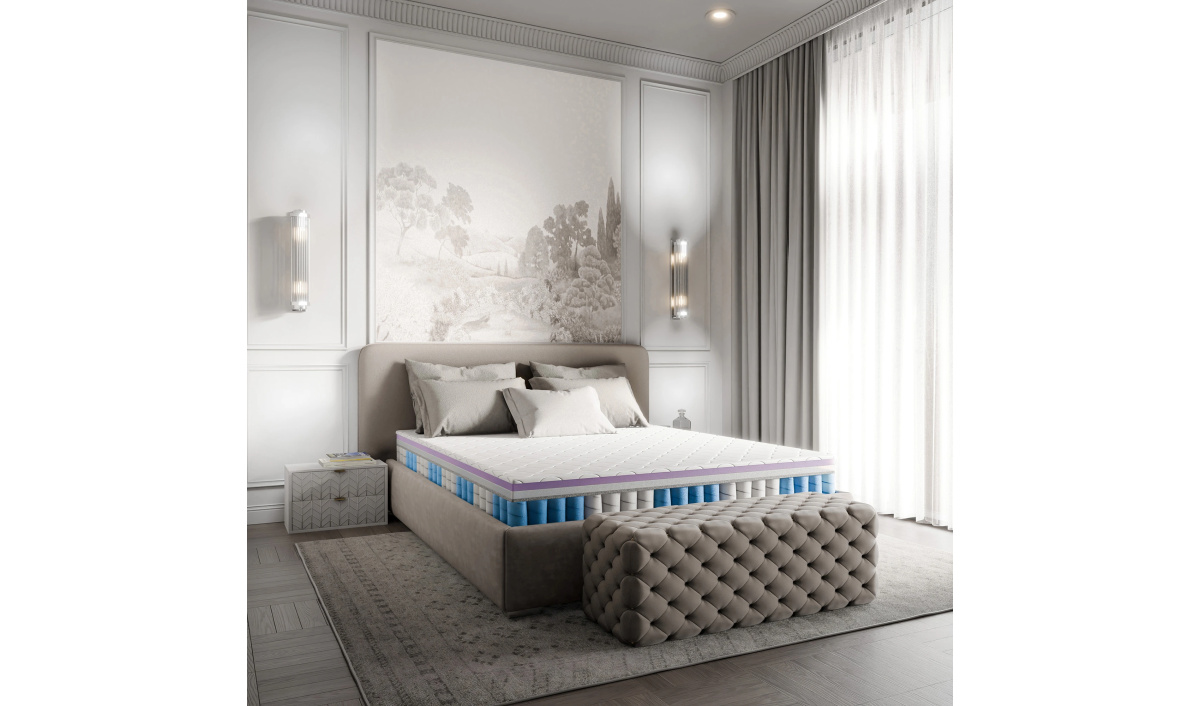 Materac sprężynowy dwustronny z pokrowcem premium 80x200 90x200 120x200 140x200 160x200 180x200