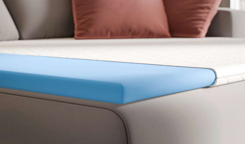 Nakładka na materac z pokrowcem pianka visco miękki 4cm. Materac występuje w wymiarach 80x200 90x200 120x200 140x