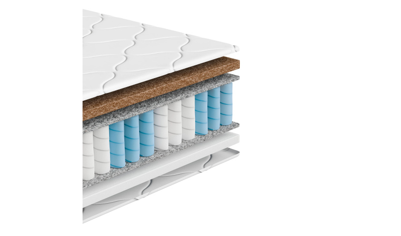 Materac sprężynowy jednostronny, idealny dla dzieci i młodzieży 80x200 90x200 cm