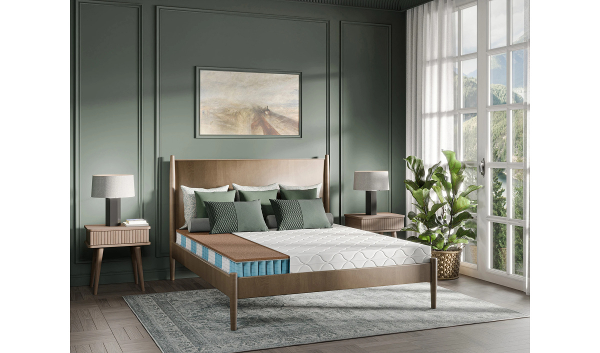 Materac sprężynowy jednostronny, idealny dla dzieci i młodzieży 80x200 90x200 cm