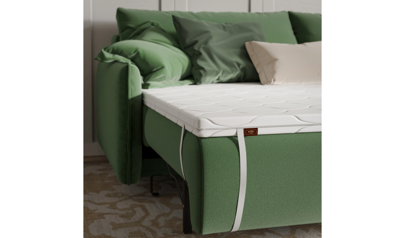 Materac nawierzchniowy dwustronny z mata kokosowa twardy  KOKOS PUR 80x200 90x200 120x200 140x200 160x200 180x200 cm