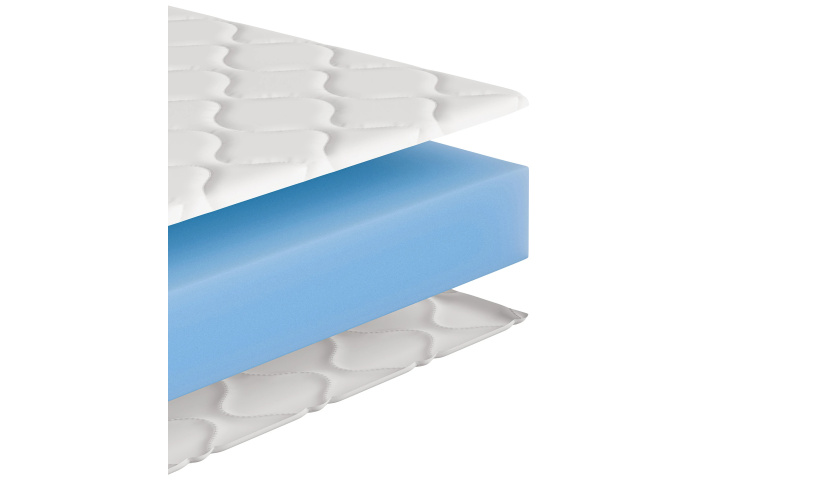 Materac nawierzchniowy visco z pokrowcem 7cm. Pianka premium 80x200 90x200 120x200 140x200 160x200 180x200 cm