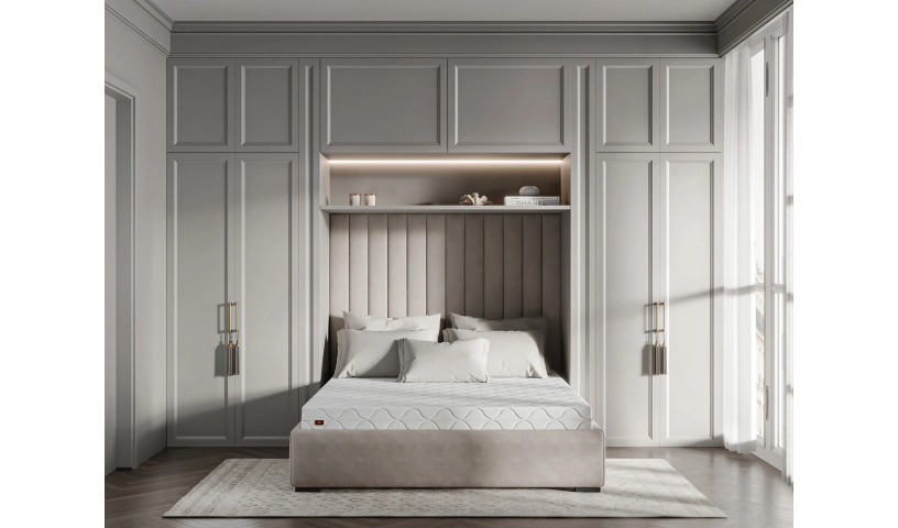 Materac średnio-twardy dwustronny z pokrowcem wytrzymały  16cm 80x200 90x200 120x200 140x200 160x200 180x200 cm 70x160 80x160 80