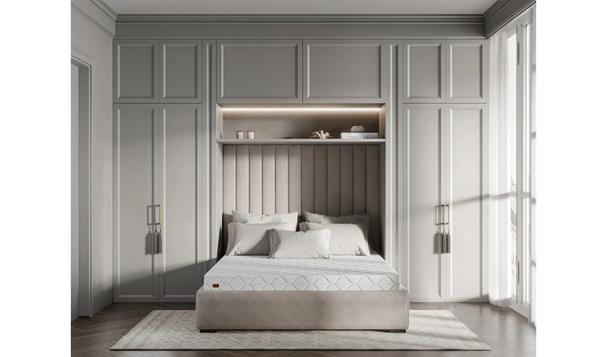 Materac średnio-twardy dwustronny z pokrowcem wytrzymały  16cm 80x200 90x200 120x200 140x200 160x200 180x200 cm 70x160 80x160 80