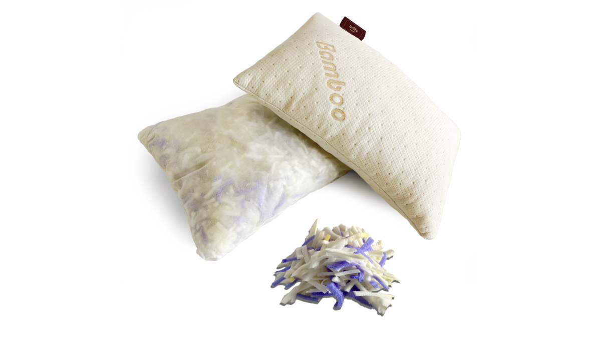 Poduszka Bambo pianka visco, dopasowywanie do kształtu głowy, koniec z bólem kręgosłupa 40x60 50x70 70x80