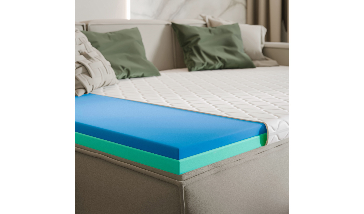 Materac nawierzchniowy o dwóch twardościach miękki-średniotwardy. Premium 80x200 90x200 120x200 140x200