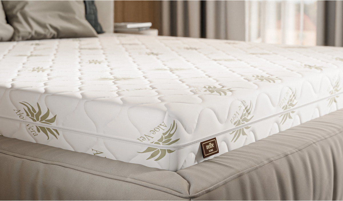 Materac sprężynowy dwustronny z pokrowcem koniec z bólem kręgosłupa. funkcja masażu Premium Black 90x200 120x200 140x200 160x200