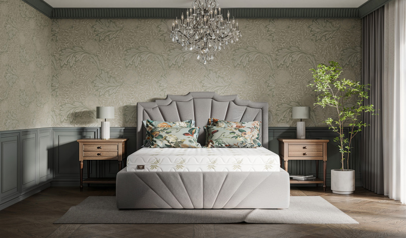 Materac piankowy premium dwustronny średnio-twardy/miękki