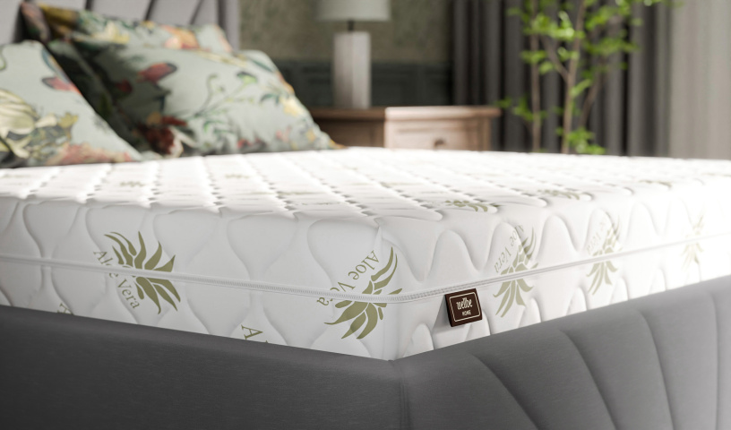 Materac piankowy premium dwustronny średnio-twardy/miękki