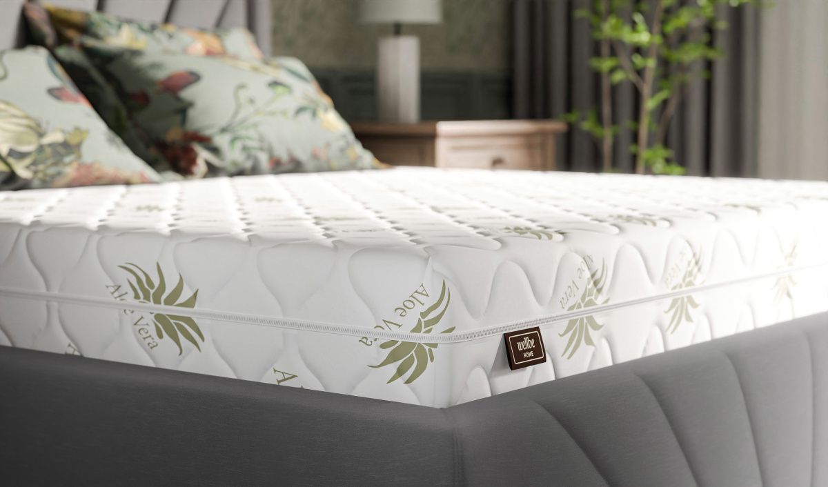 Materac piankowy premium dwustronny średnio-twardy/miękki