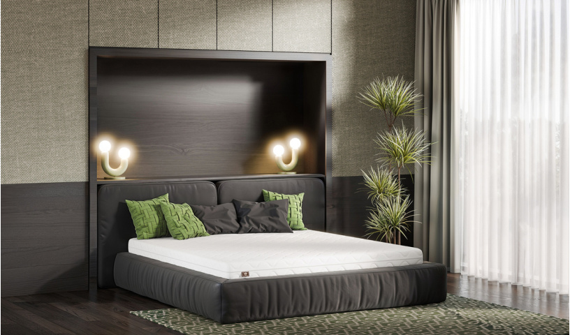 Materac piankowy 15 cm ADDISON strefowy wygodny z pokrowcem 80x200 90x200 120x200 140x200 160x200 180x200