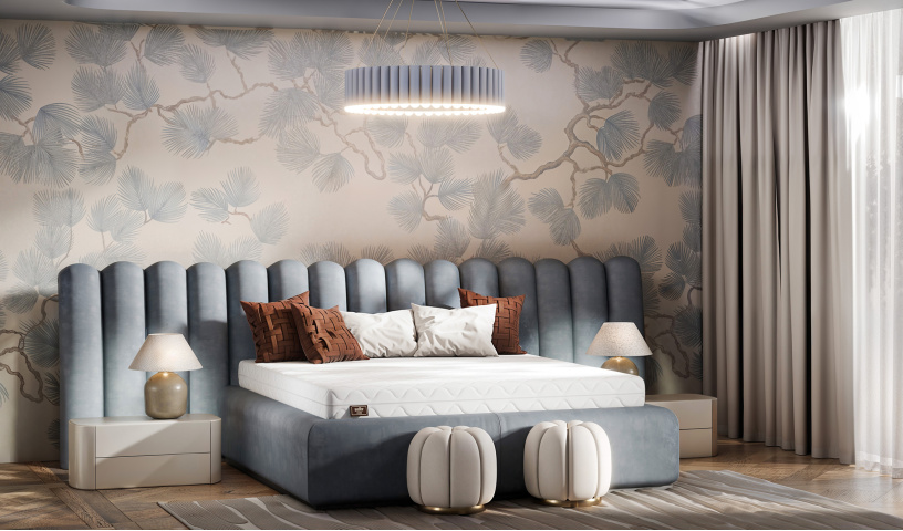 Materac sprężynowy z latexem dwustronny z pokrowcem koniec z bólem 80x200  90x200 120x200  140x200 160x200 180x200