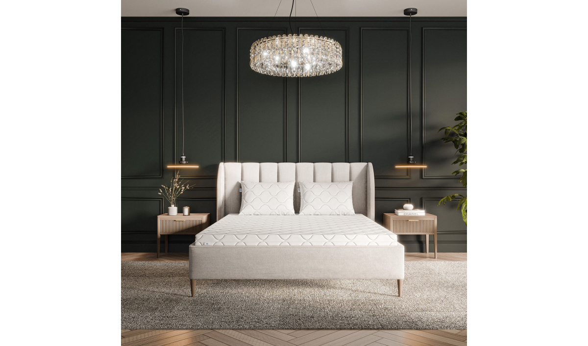 Materac piankowy hipoalergiczny 12 cm LUNA. Średnio-twardy występuje w rozmiarach 80x200 90x200 120x200 140x200 160x200 180x200