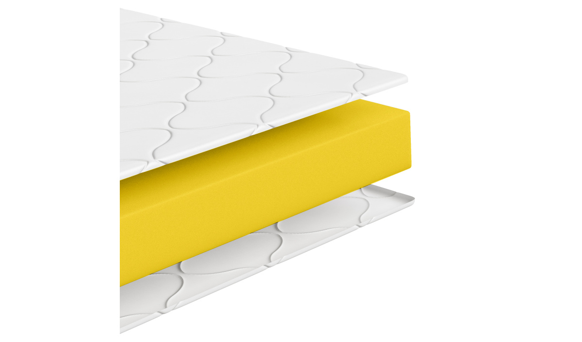 Materac piankowy hipoalergiczny 14 cm LUNA. Średnio-twardy, materac premium materac występuje w rozmiarach 80x200 90x200 120x200