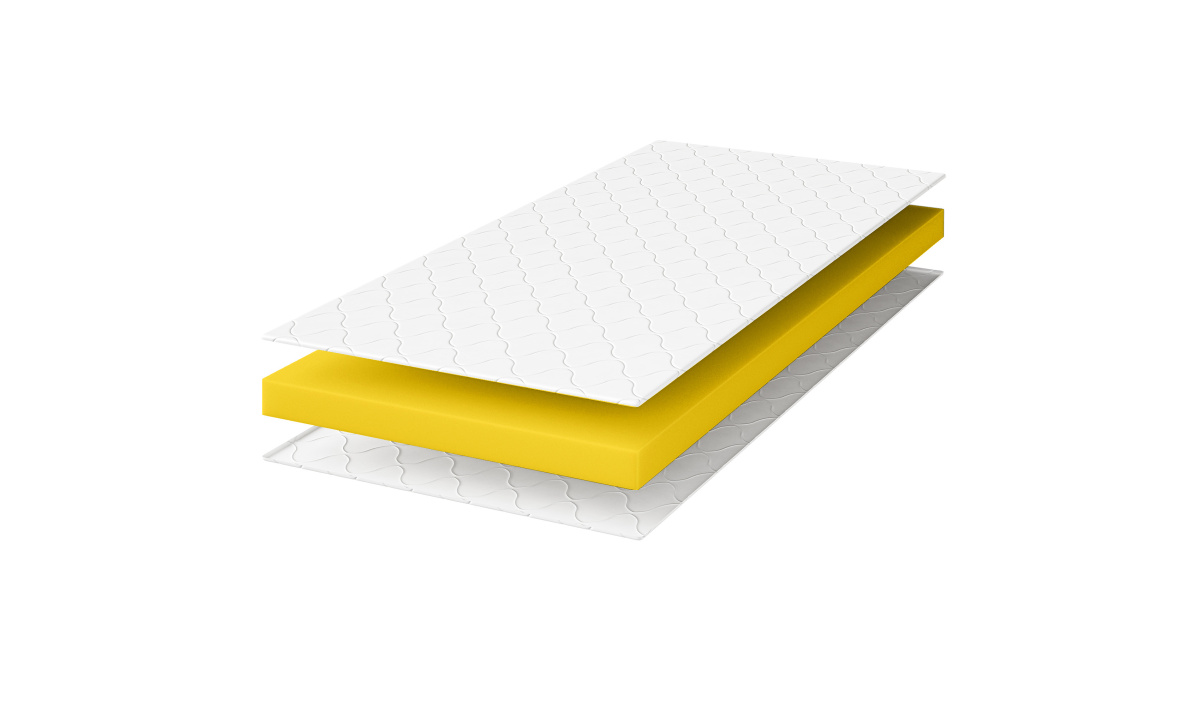 Materac piankowy z pokrowcem  elastyczny 8cm pianka premium 80x200 90x200 120x200 140x200 160x200 180x200