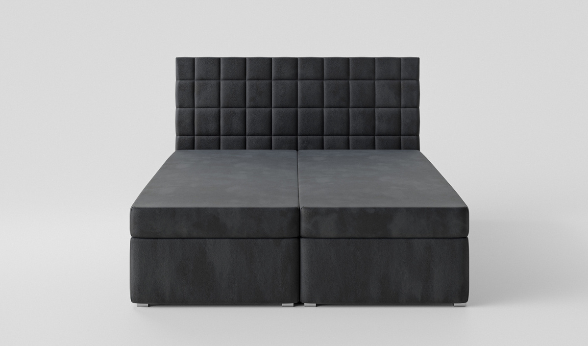 Łóżko kontynentalne tapicerowane do sypialni 140/200, 160/200, 180/200