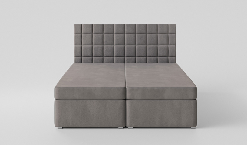 Łóżko kontynentalne tapicerowane do sypialni 140/200, 160/200, 180/200