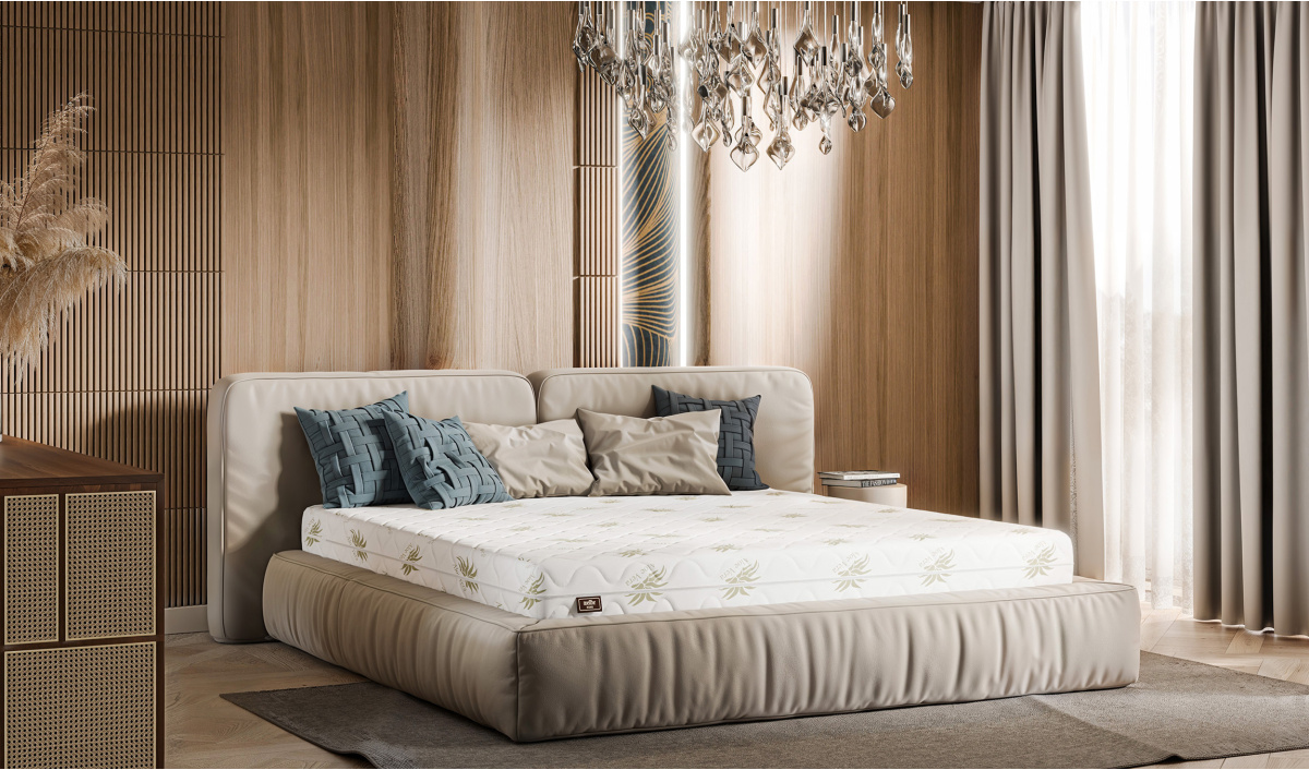 Materac sprężynowy dwustronny z pokrowcem koniec z bólem kręgosłupa. funkcja masażu SUPER Premium Black 90x200 120x200 140x200 1