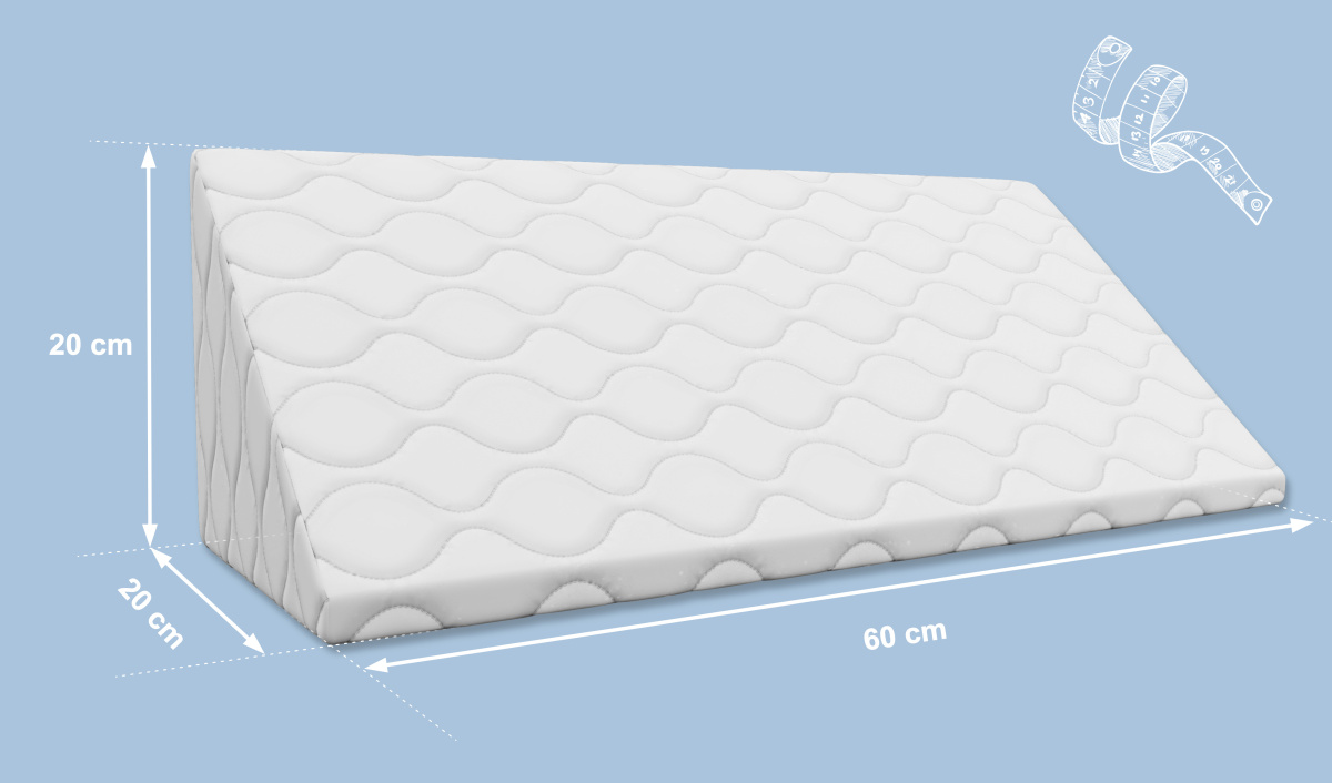 Ergonomiczna poduszka klin – komfort, zdrowie i higiena snu