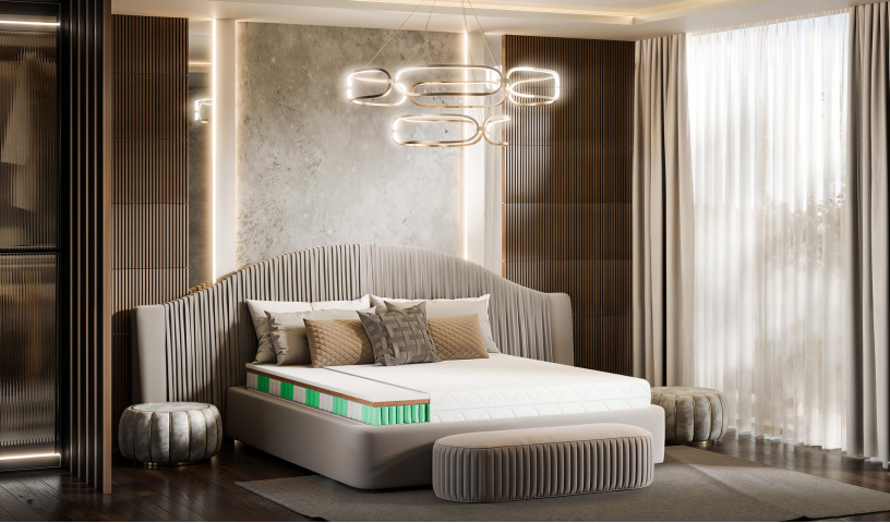 Materac Sprężynowy dwustronny, twardy-bardzotwardy. koniec z bólem pleców, materac premium