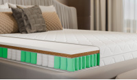 Materac Sprężynowy dwustronny, twardy-bardzotwardy. koniec z bólem pleców, materac premium