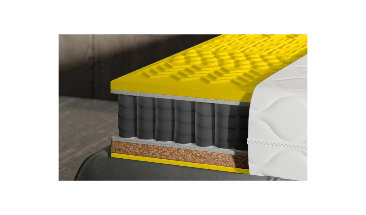 Materac sprężynowy dwustronny z pokrowcem koniec z bólem kręgosłupa