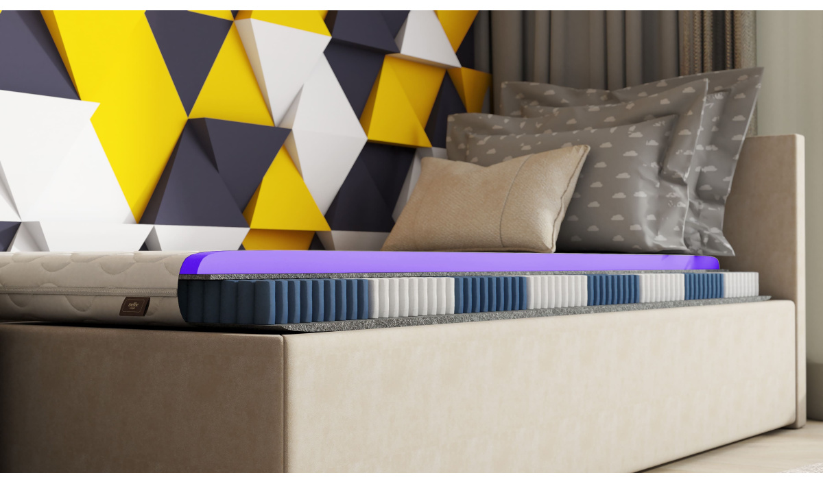 Materac sprężynowy jednostronny dla dzieci i młodzieży 11cm. 80x200 90x200 cm