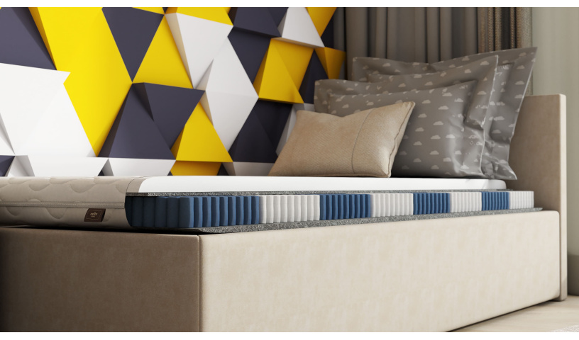 Materac sprężynowy jednostronny dla dzieci i młodzieży 11cm. 80x200 90x200 cm