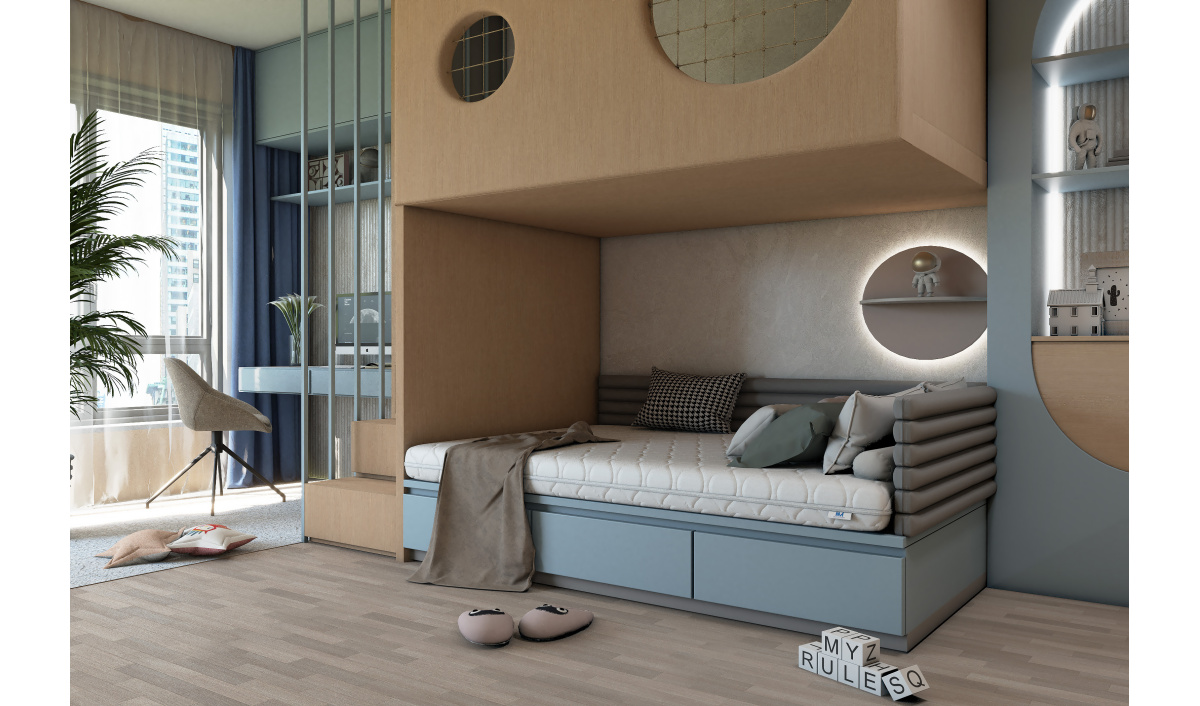 Materac piankowy LUNA Kids – Komfortowy sen dla dzieci | 80x200, 90x200