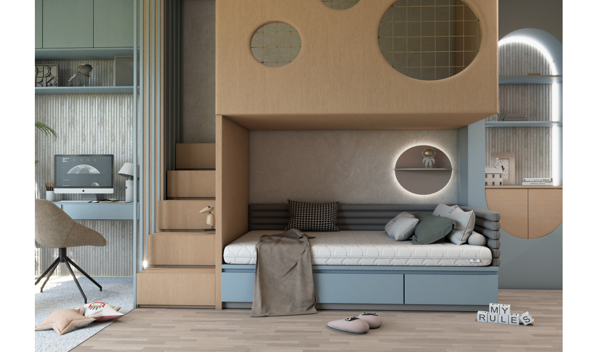 Materac piankowy LUNA Kids – Komfortowy sen dla dzieci | 80x200, 90x200