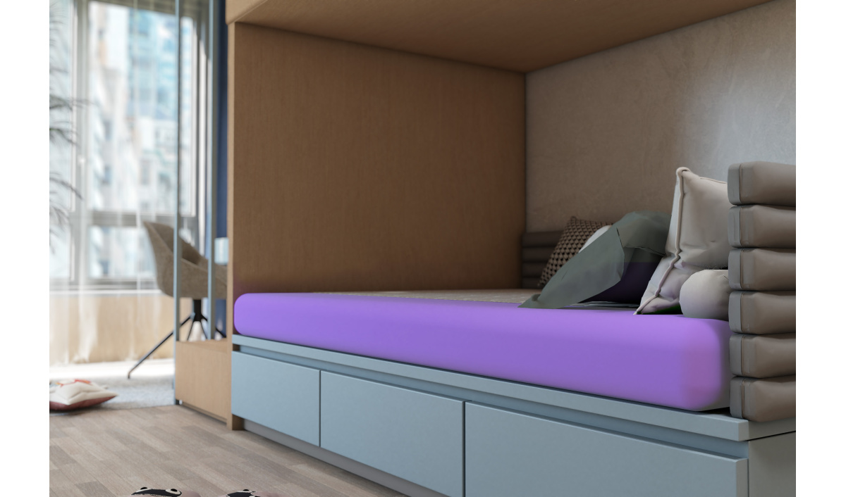 Materac piankowy LUNA Kids – Komfortowy sen dla dzieci | 80x200, 90x200