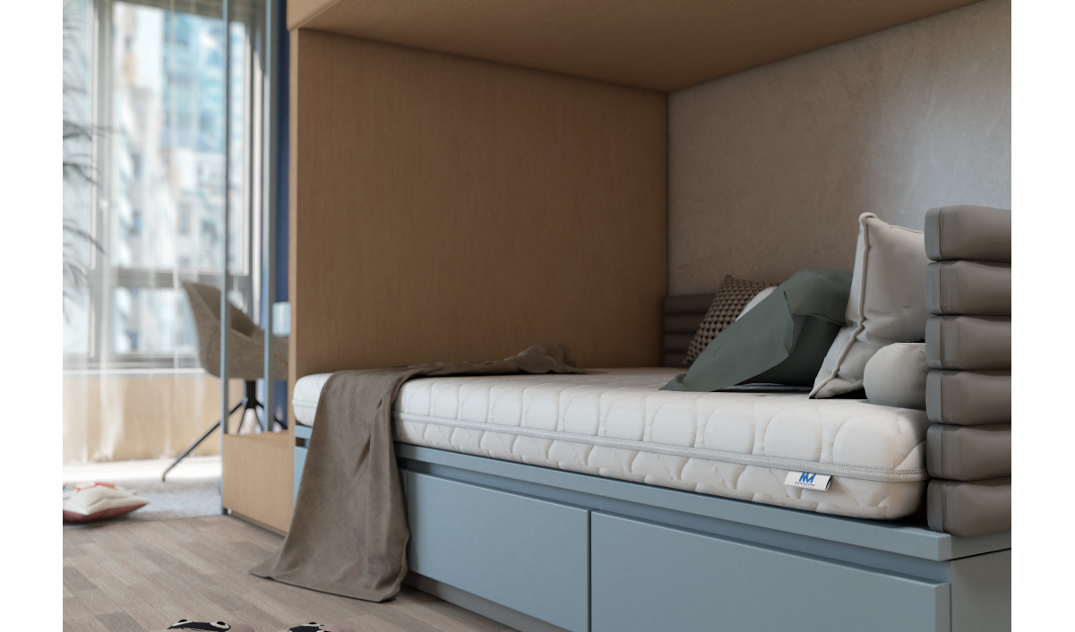 Materac piankowy LUNA Kids – Komfortowy sen dla dzieci | 80x200, 90x200