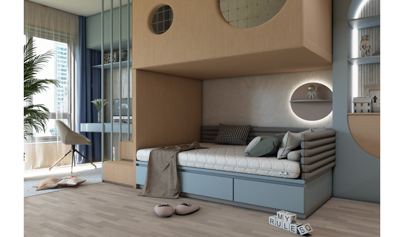 Materac piankowy LUNA Kids – Komfortowy sen dla dzieci | 80x200, 90x200