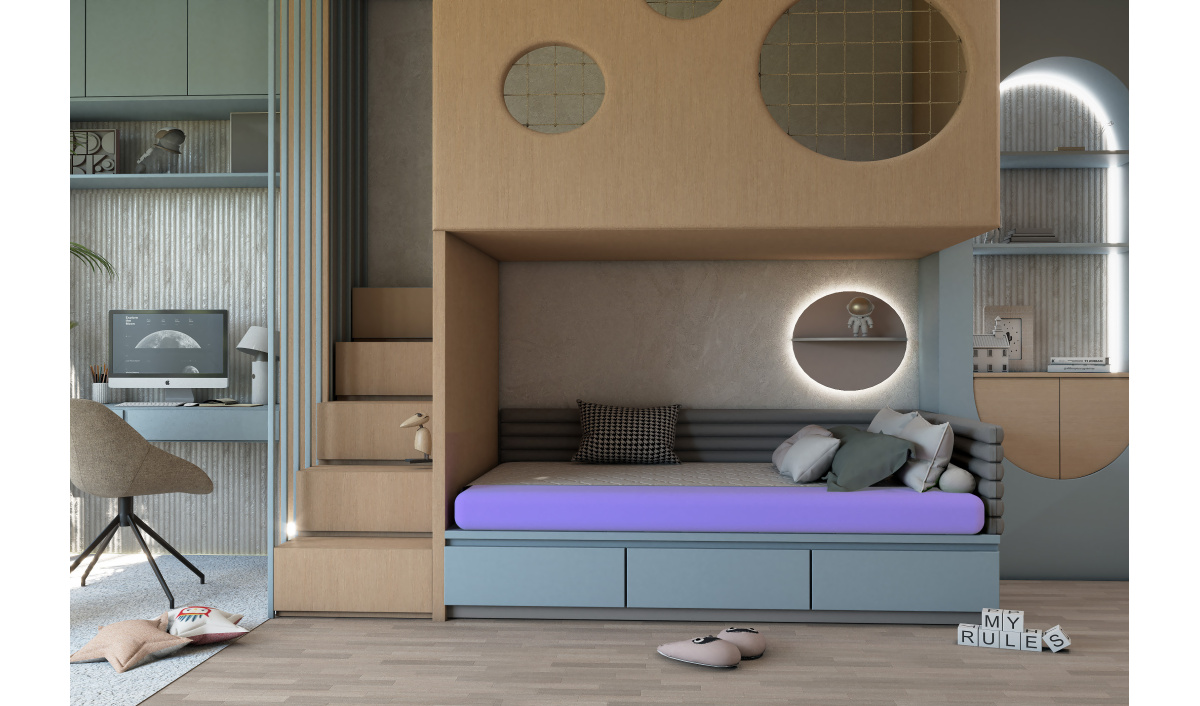 Materac piankowy LUNA Kids – Komfortowy sen dla dzieci | 80x200, 90x200