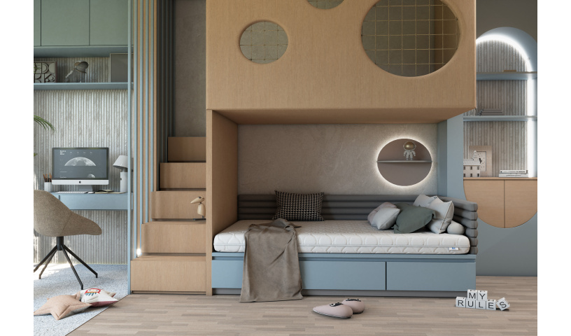 Materac piankowy LUNA Kids – Komfortowy sen dla dzieci | 80x200, 90x200