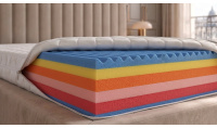 Materac piankowy LUKI obustronny masujący 16 cm